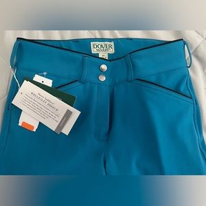 Dover saddlery riding breeches. Size 24. Knee patch. New with tags.
